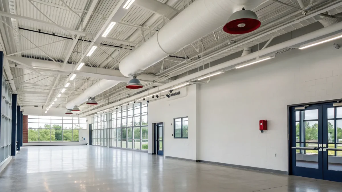 A professional fire alarm system installed to protect a small business in Upstate SC.