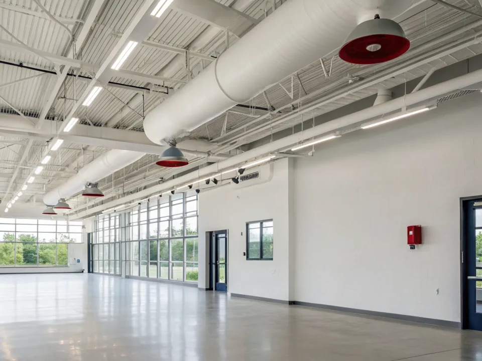 A professional fire alarm system installed to protect a small business in Upstate SC.