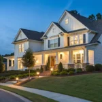 A Spartanburg residential home protected by one of the best security systems.