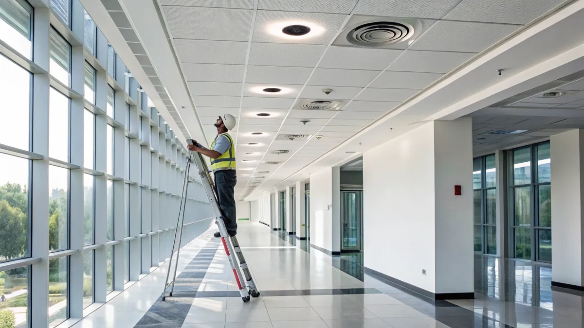 Professional fire alarm installation meeting South Carolina requirements.