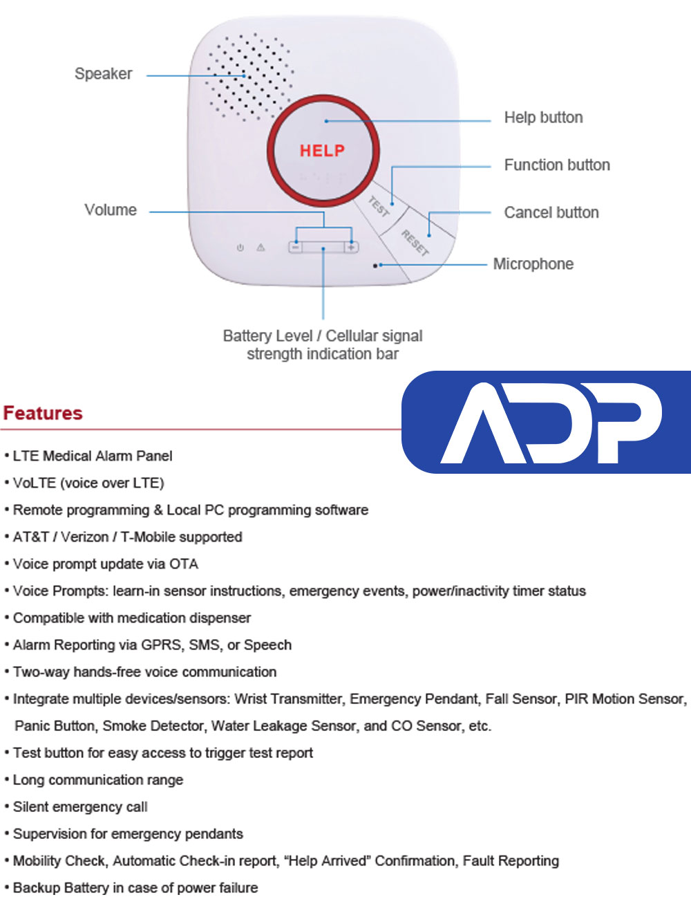 ADP CTC-1052-QT-DT35A