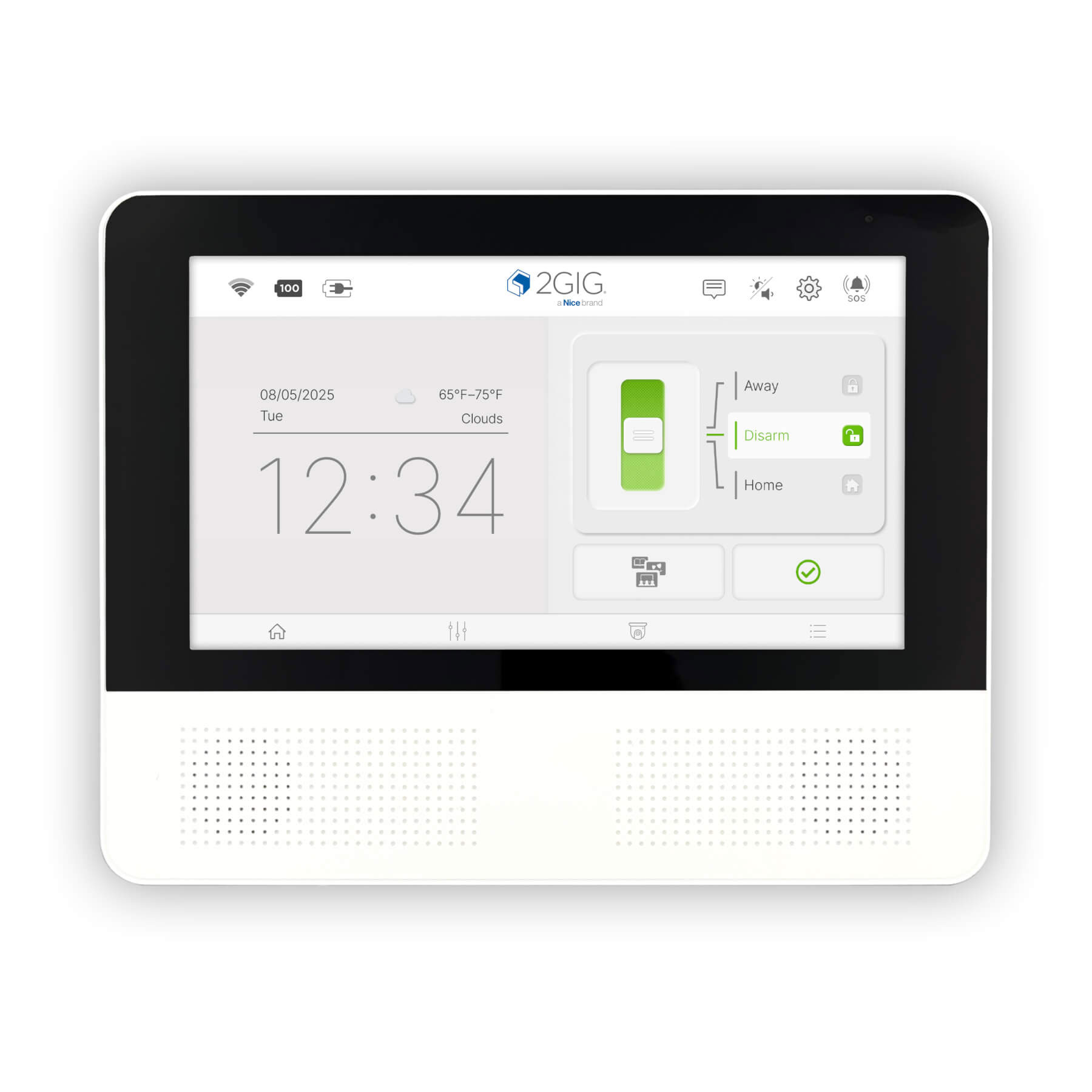 2GIG GC Touch security panel