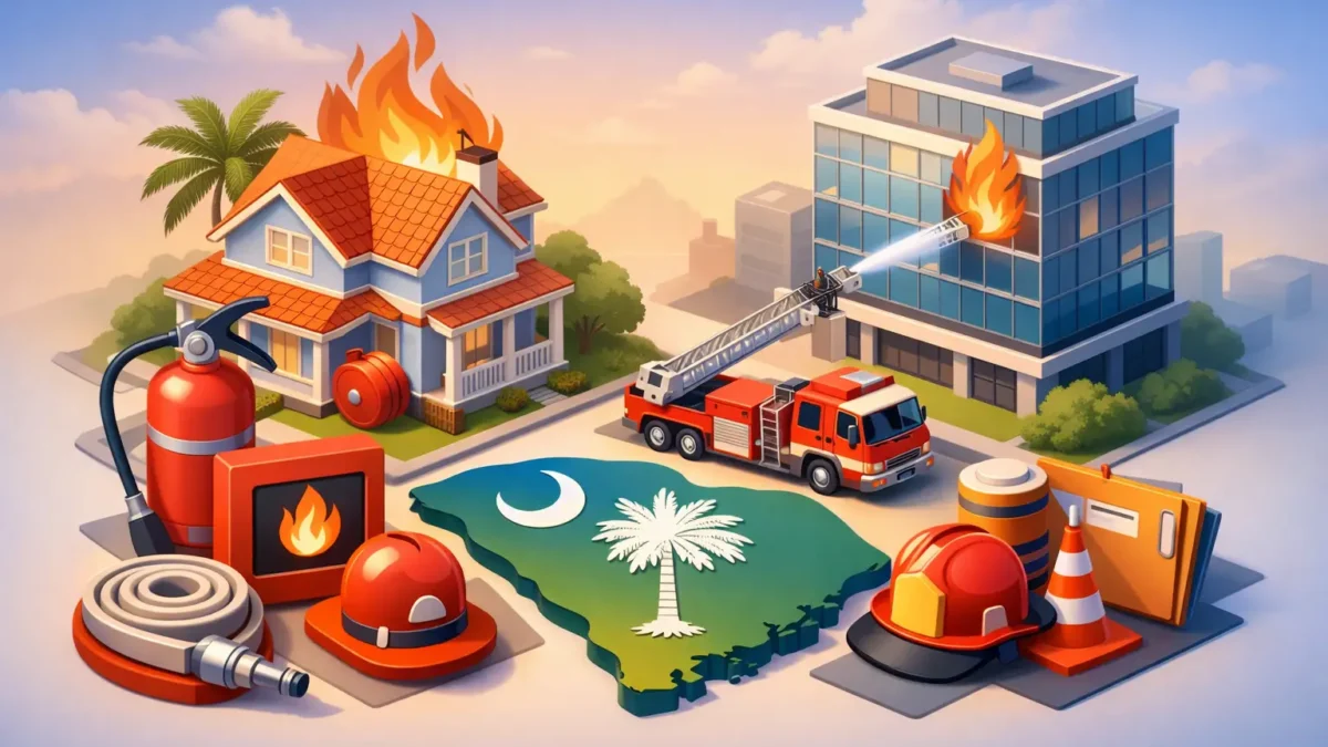 Fire Safety for South Carolina Homes and Businesses
