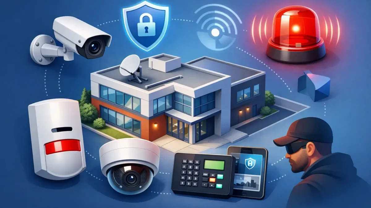 How to Choose Business Alarms That Fit Your Site