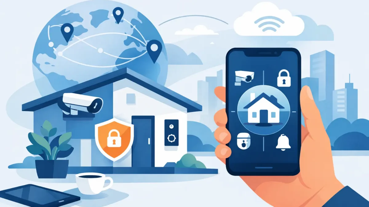 How to Control Home Security Remotely From Anywhere