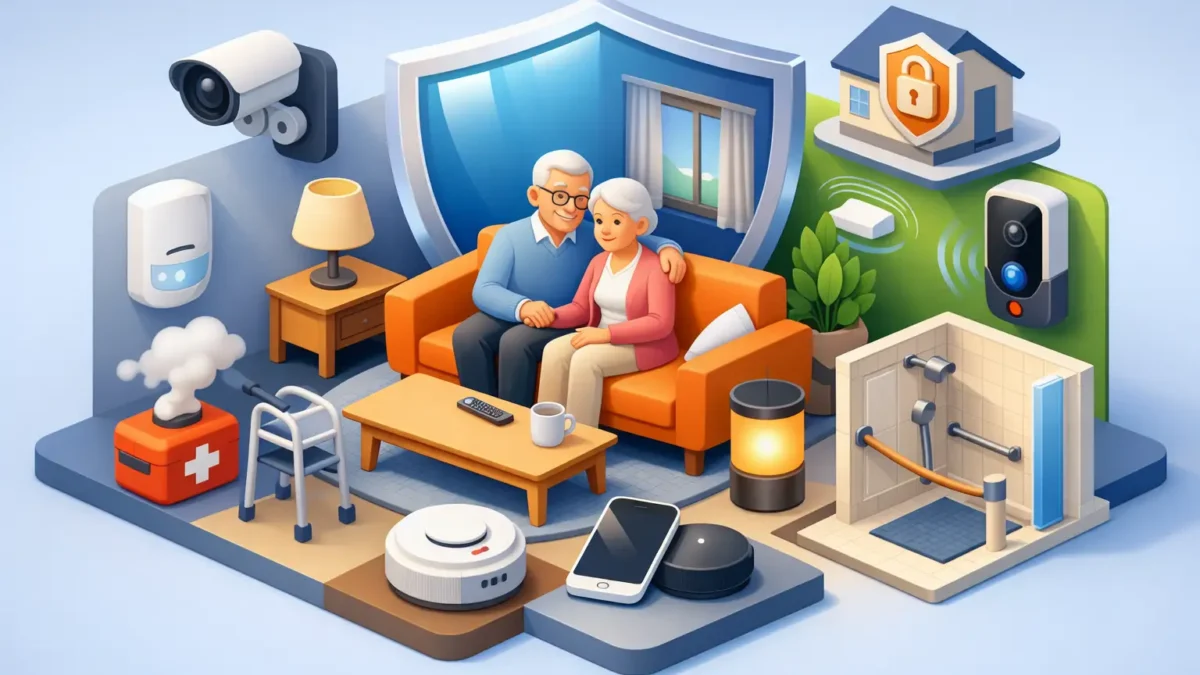 How to Protect Elderly Parents at Home Safely