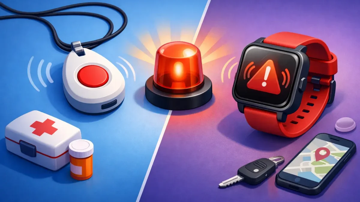 Pendant Versus Smartwatch Emergency Alerts
