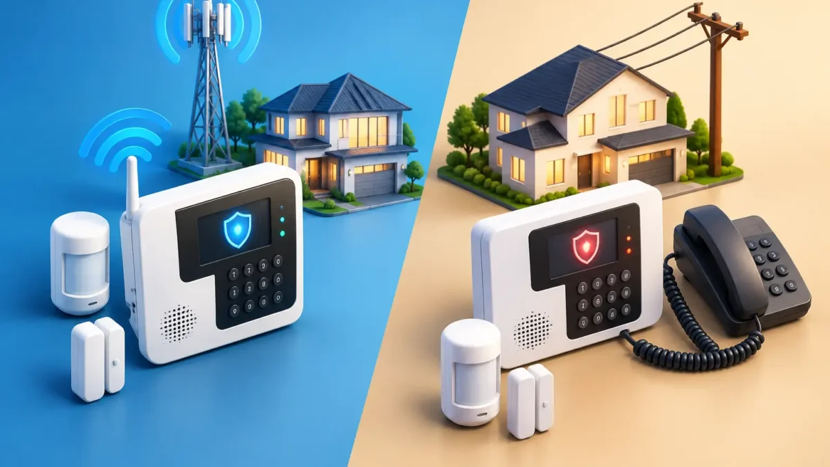 Cellular Versus Landline Alarms Compared