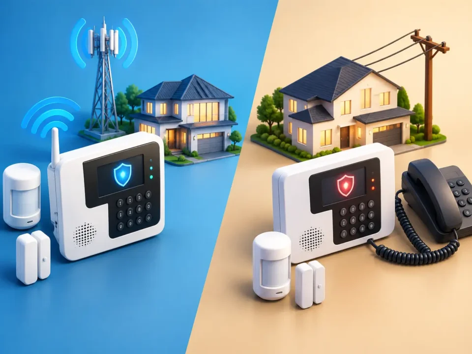 Cellular Versus Landline Alarms Compared