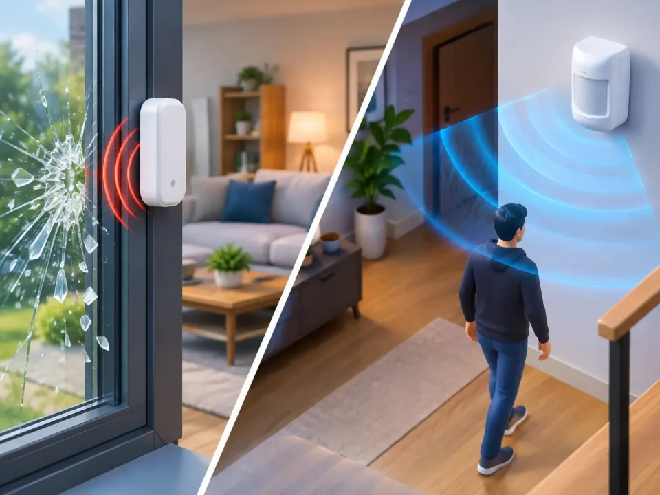 Glass Break Versus Motion Sensors for Your Home