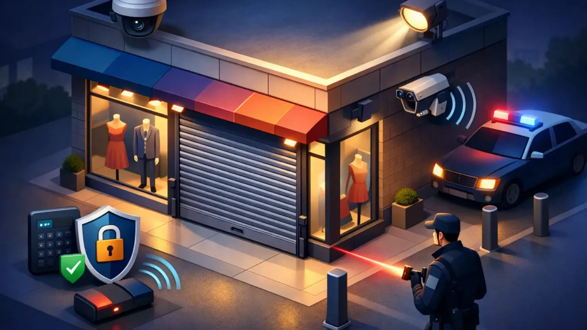 How to Secure Retail Storefronts After Hours
