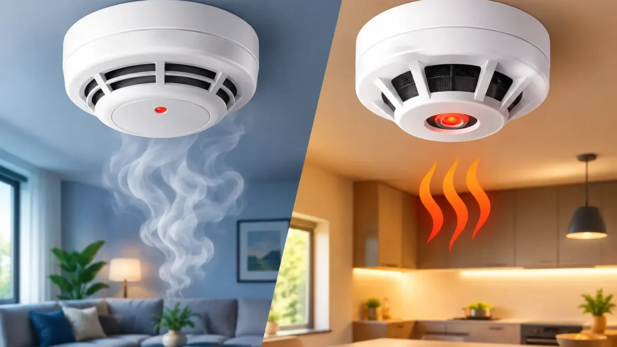 Smoke Versus Heat Detectors: Which Do You Need?